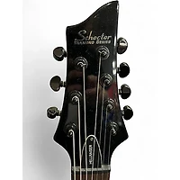 Used Schecter Guitar Research Hellraiser C7 7 String Black Solid Body Electric Guitar