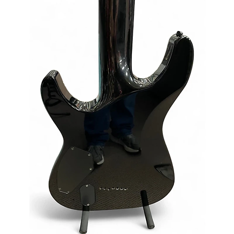 Used Schecter Guitar Research Hellraiser C7 7 String Black Solid Body Electric Guitar