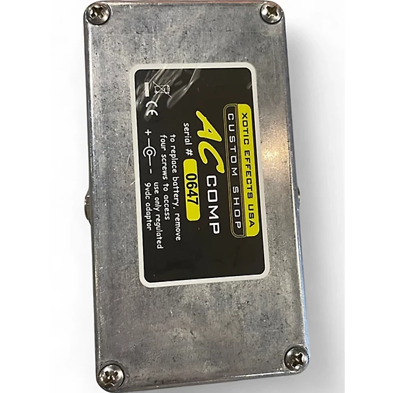 Used Xotic AC Booster Comp Effect Pedal