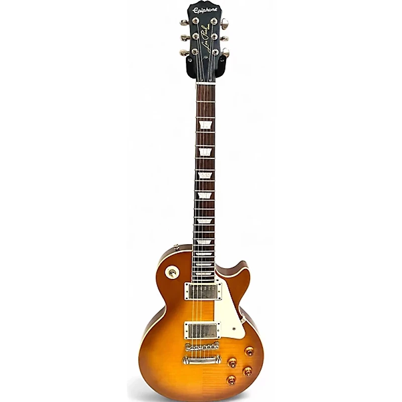 Used Epiphone Les Paul Standard Honey Burst Solid Body Electric Guitar