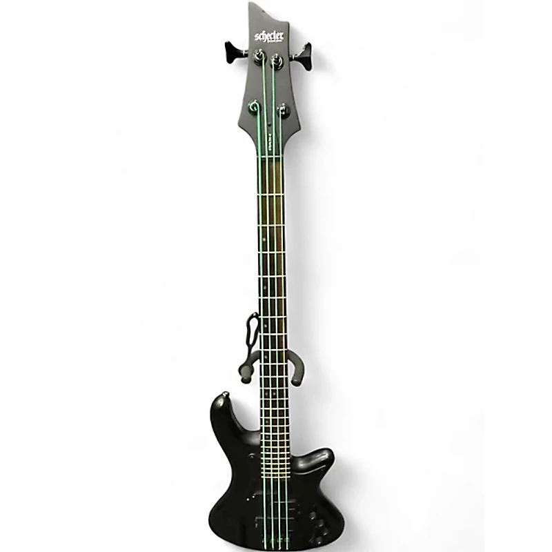 Used Schecter Guitar Research Stealth-4 Black Electric Bass Guitar