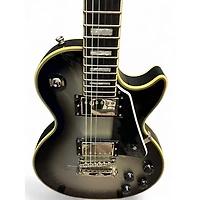 Used Epiphone Les Paul Custom Silverburst Solid Body Electric Guitar