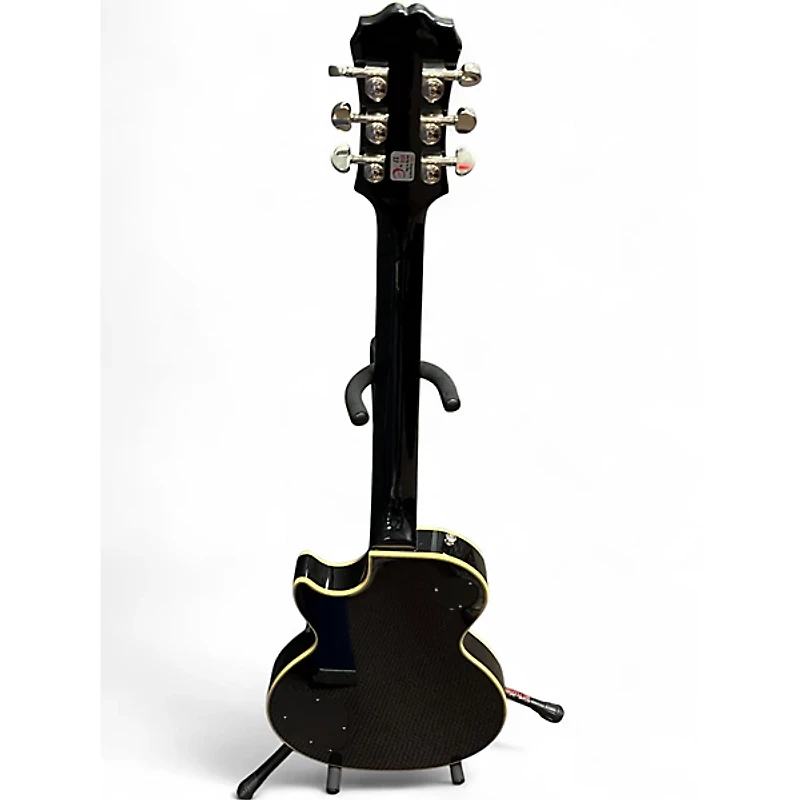 Used Epiphone Les Paul Custom Silverburst Solid Body Electric Guitar