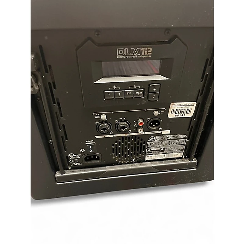 Used Mackie DLM12 Powered Speaker