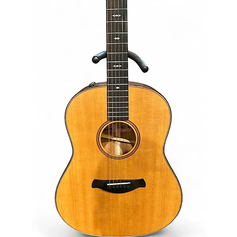 Used Taylor Builders edition 517e Natural Acoustic Electric Guitar