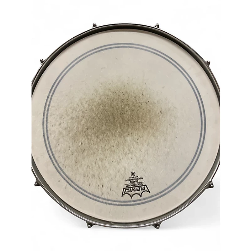 Used Pearl 6.5X14 Masters Studio Snare Natural Lacquer Drum
