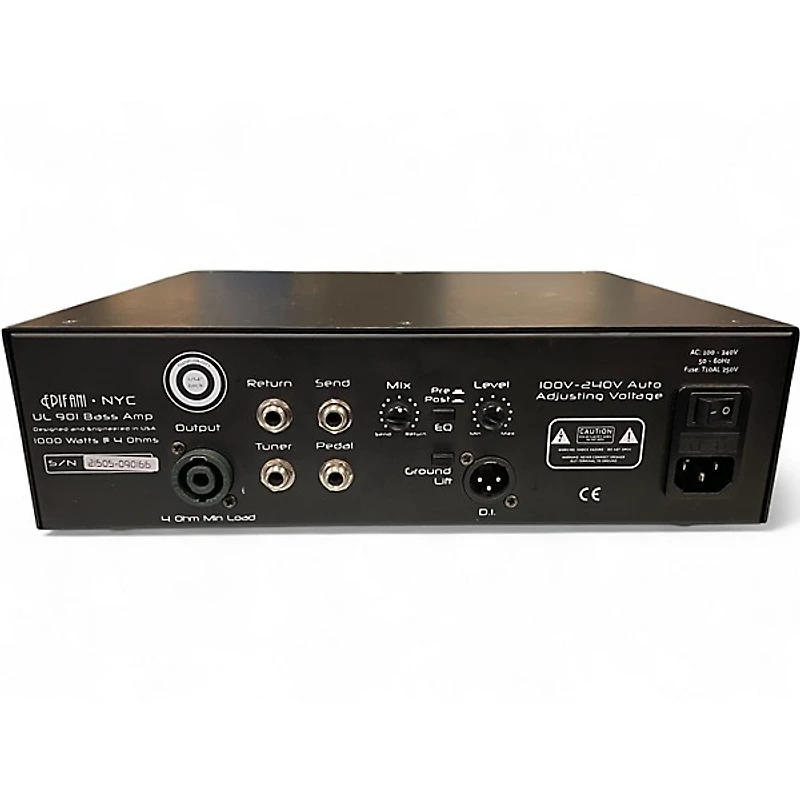 Used Epifani UL901  Bass Amp Head