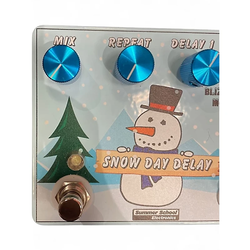 Used Summer School Electronics Snow Day Delay Effect Pedal
