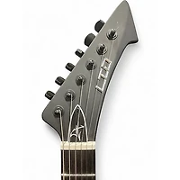 Used ESP LTD James Hetfield Snakebyte matte black Solid Body Electric Guitar