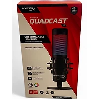 Used Hyper X  QuadCast USB Microphone