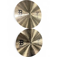 Used MEINL 14in Byzance Jazz Thin Traditional Hi Hat Pair Cymbal
