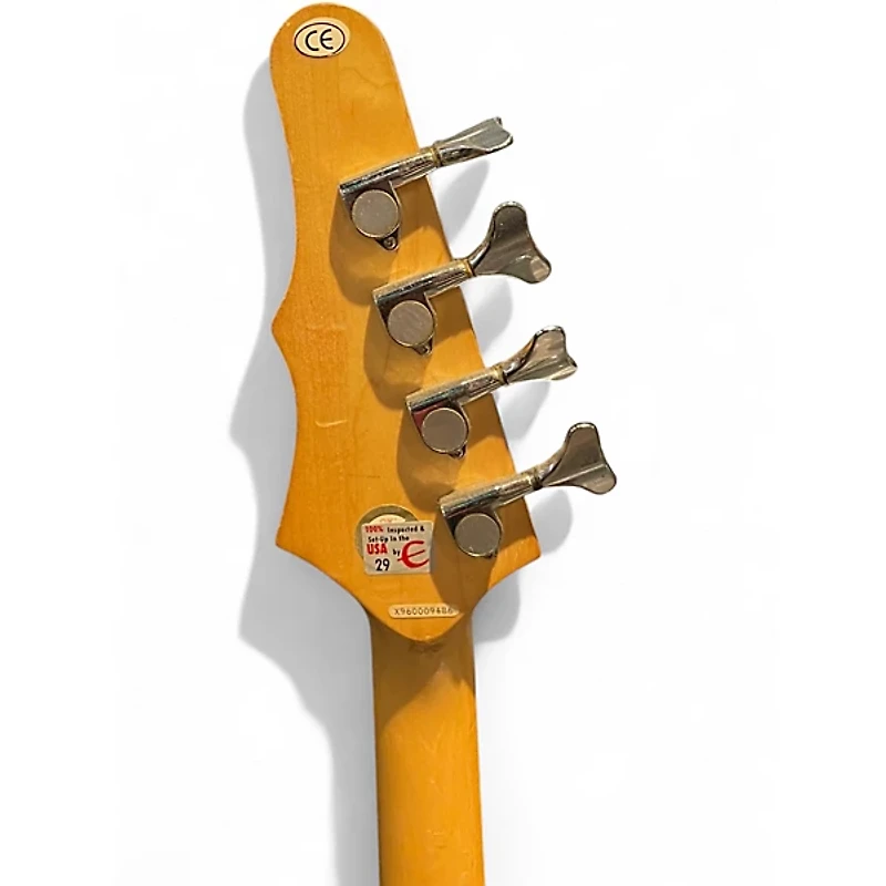 Used Epiphone ACCU BASS JR Black Electric Bass Guitar