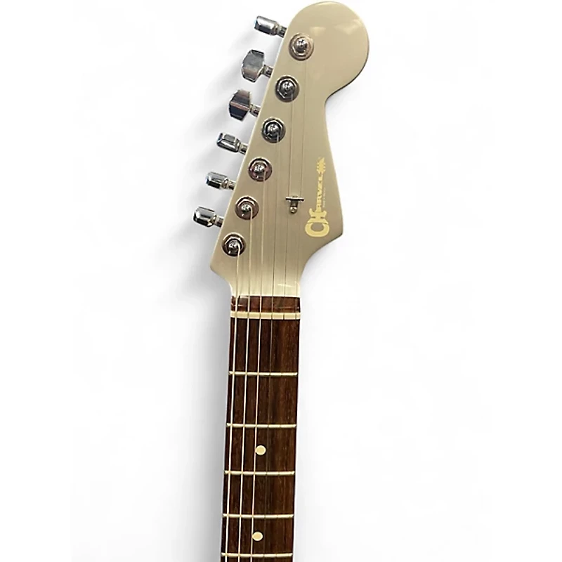 Used Charvel Prashant Aswani Signature Pro-Mod So-Cal Style 1 HH Silver Solid Body Electric Guitar