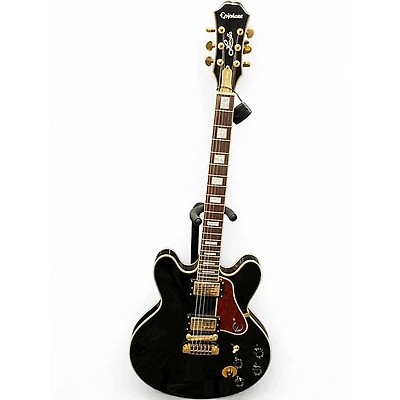 Used Epiphone BB King Lucille Ebony Hollow Body Electric Guitar