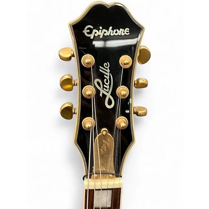 Used Epiphone BB King Lucille Ebony Hollow Body Electric Guitar