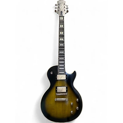 Used Epiphone Les Paul Prophecy Custom EX OLIVE BURST Solid Body Electric Guitar