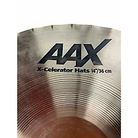 Used SABIAN 14in AAX X Celerator Hi Hat Pair Cymbal