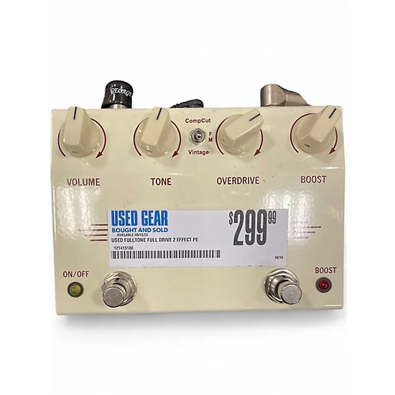 Used Fulltone FULL DRIVE 2 Effect Pedal