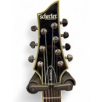 Used Schecter Guitar Research C7 Blackjack Black Solid Body Electric Guitar