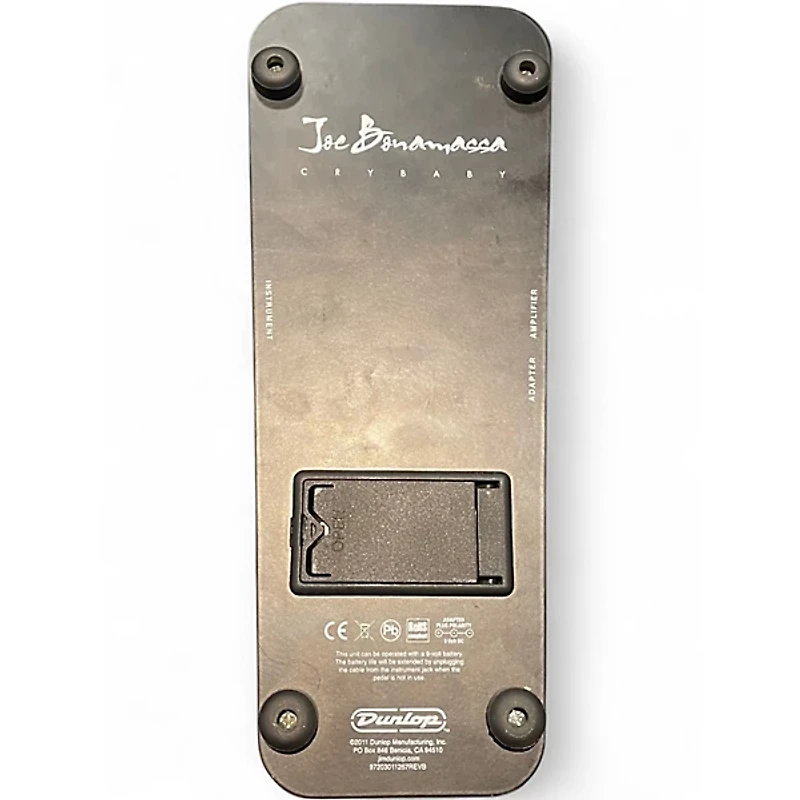 Used Dunlop JB95 Joe Bonamassa Signature Crybaby Effect Pedal