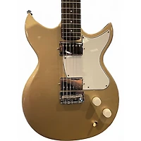 Used Harmony Rebel Gold Solid Body Electric Guitar
