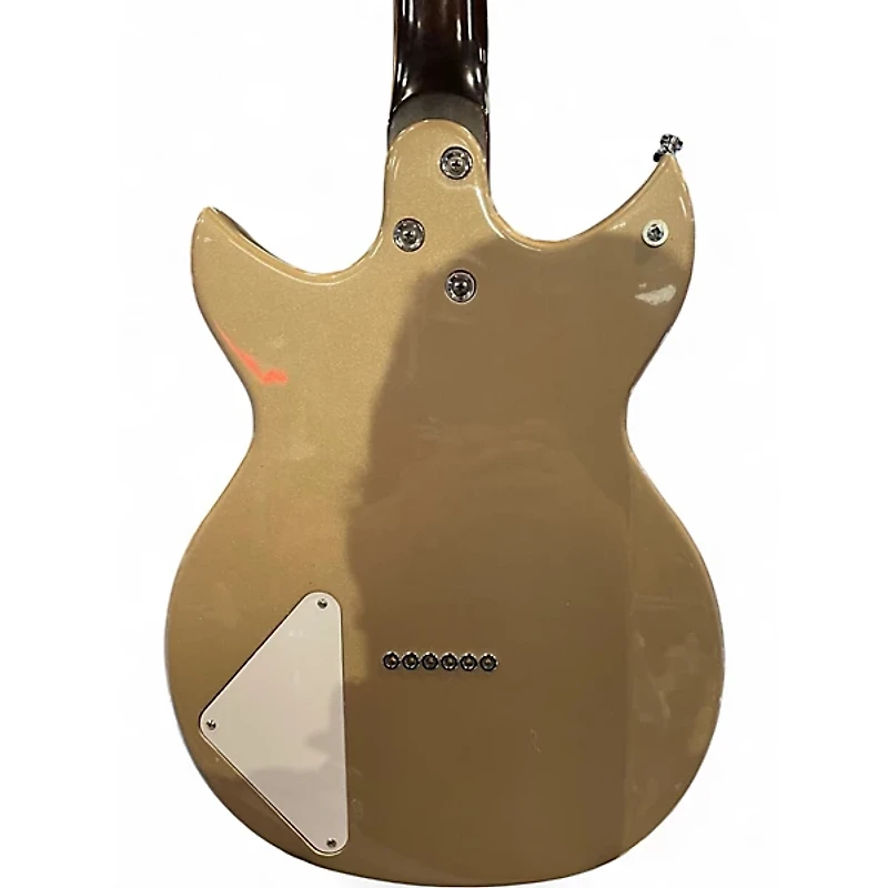Used Harmony Rebel Gold Solid Body Electric Guitar