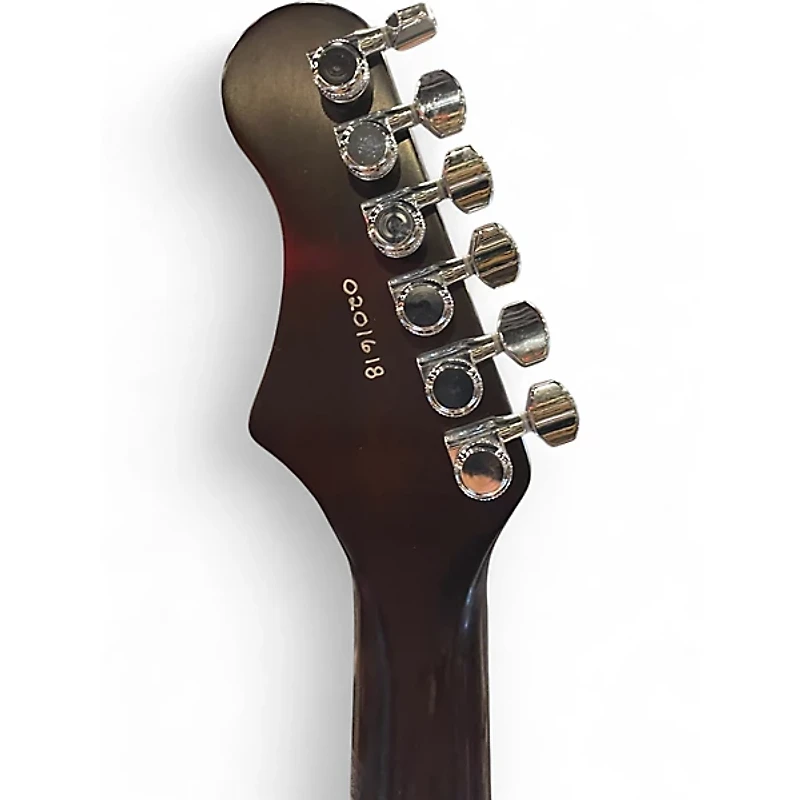 Used Harmony Rebel Gold Solid Body Electric Guitar