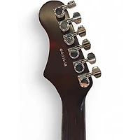 Used Harmony Rebel Gold Solid Body Electric Guitar