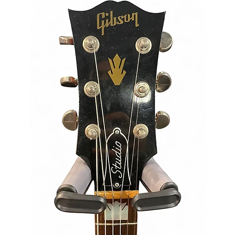 Used Gibson SJ200 Studio Super Jumbo Natural Acoustic Electric Guitar