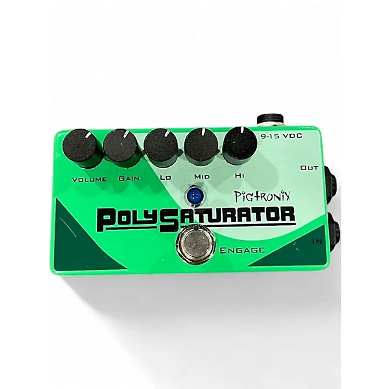 Used Pigtronix Polysaturator Overdrive Effect Pedal