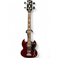 Used Gibson SG Bass Cherry Electric Bass Guitar