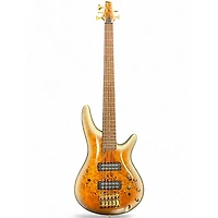 Used Ibanez SR405EPBDX Mars Gold Metallic Burst Electric Bass Guitar