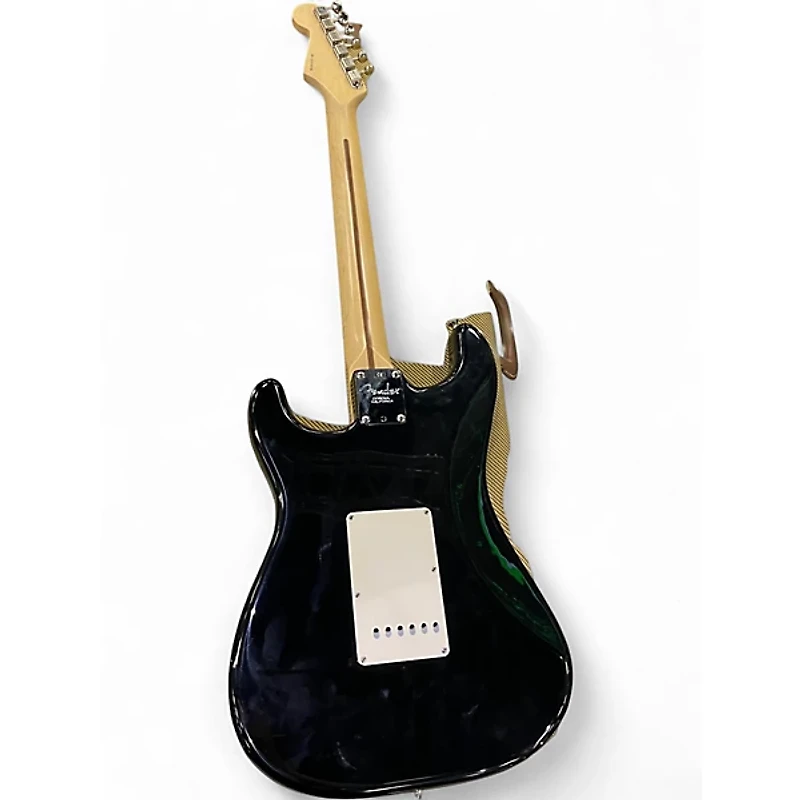 Used Fender Artist Series Eric Clapton Stratocaster Black Solid Body Electric Guitar