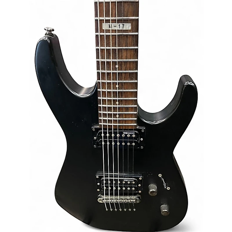 Used ESP LTD M107 Black Solid Body Electric Guitar