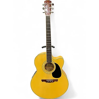 Used Alvarez AJ -60SC Natural Acoustic Guitar