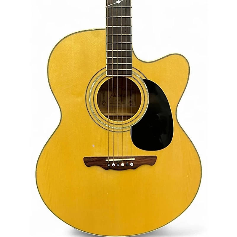 Used Alvarez AJ -60SC Natural Acoustic Guitar