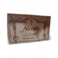 Used Alvarez AJ -60SC Natural Acoustic Guitar