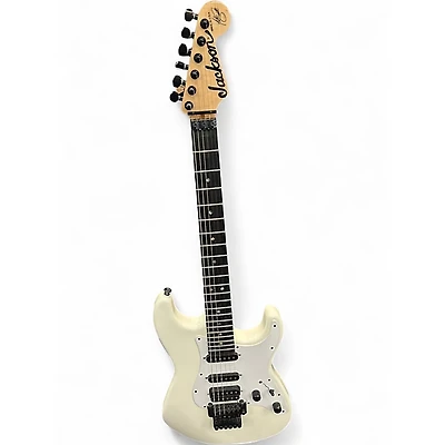 Used Jackson Adrian Smith Signature Alpine White Solid Body Electric Guitar