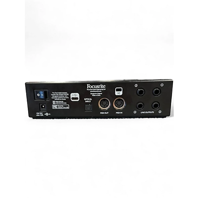 Used Focusrite Clarett 2Pre Audio Interface