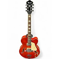 Used Ibanez AF75D Trans Orange Hollow Body Electric Guitar