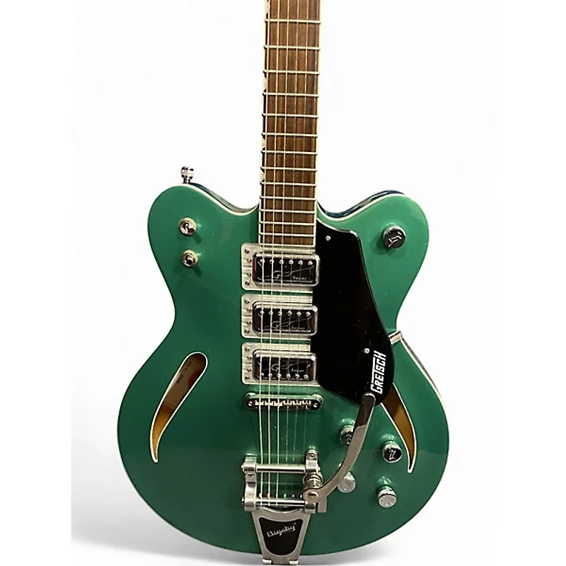 Used Gretsch Guitars G5622T Electromatic Center Block Double Cut Bigsby Green Hollow Body Electric Guitar