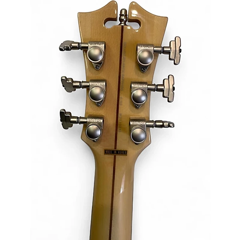 Used D'Angelico Deluxe Atlantic Blue Sapphire Solid Body Electric Guitar