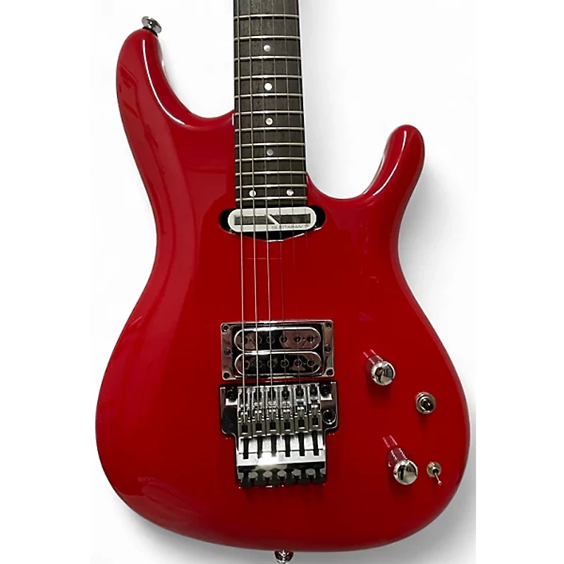 Used Ibanez JS2480 Metallic Red Solid Body Electric Guitar