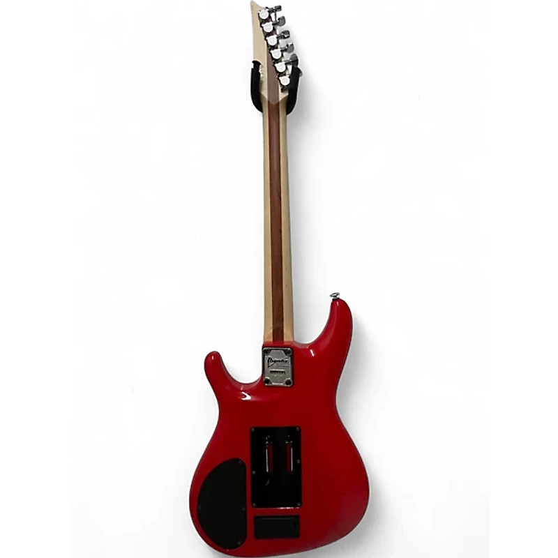 Used Ibanez JS2480 Metallic Red Solid Body Electric Guitar