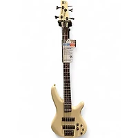 Used Ibanez SR250 Pearl White Electric Bass Guitar