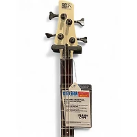 Used Ibanez SR250 Pearl White Electric Bass Guitar
