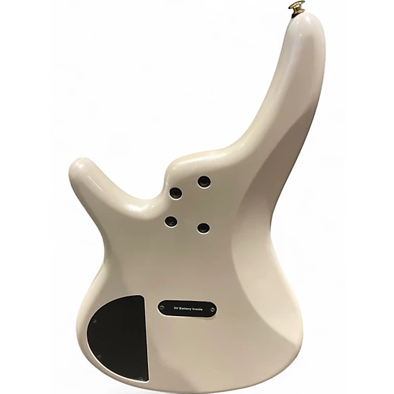 Used Ibanez SR250 Pearl White Electric Bass Guitar