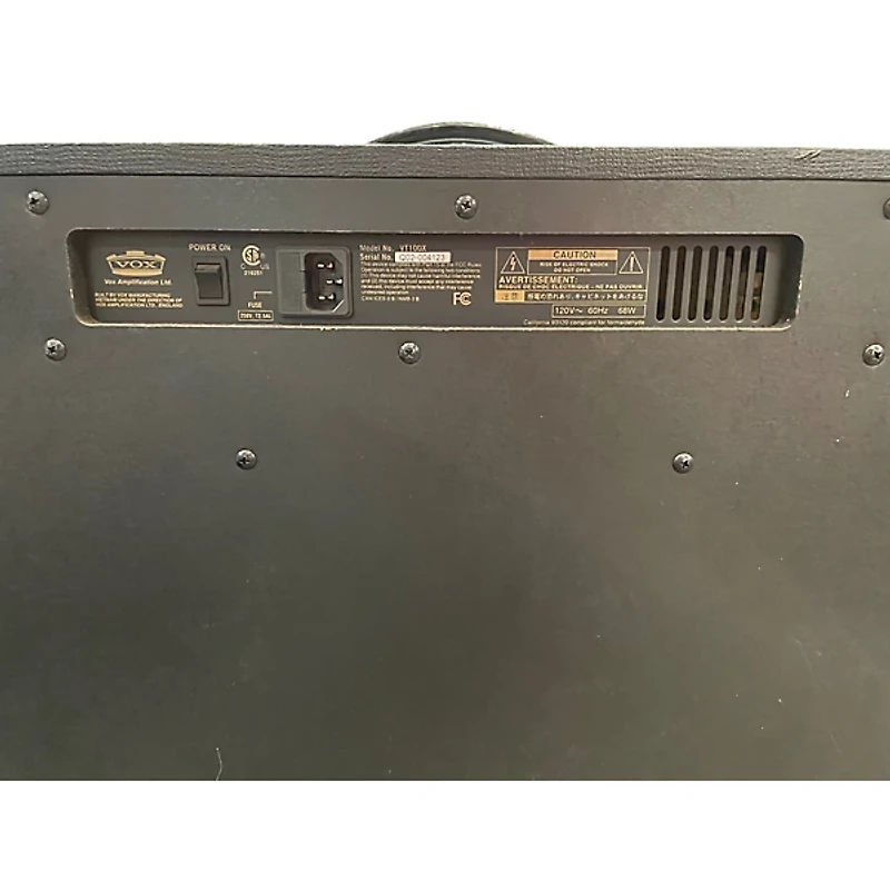 Used VOX Valvetronix VT100X 100W 1x12 Guitar Combo Amp