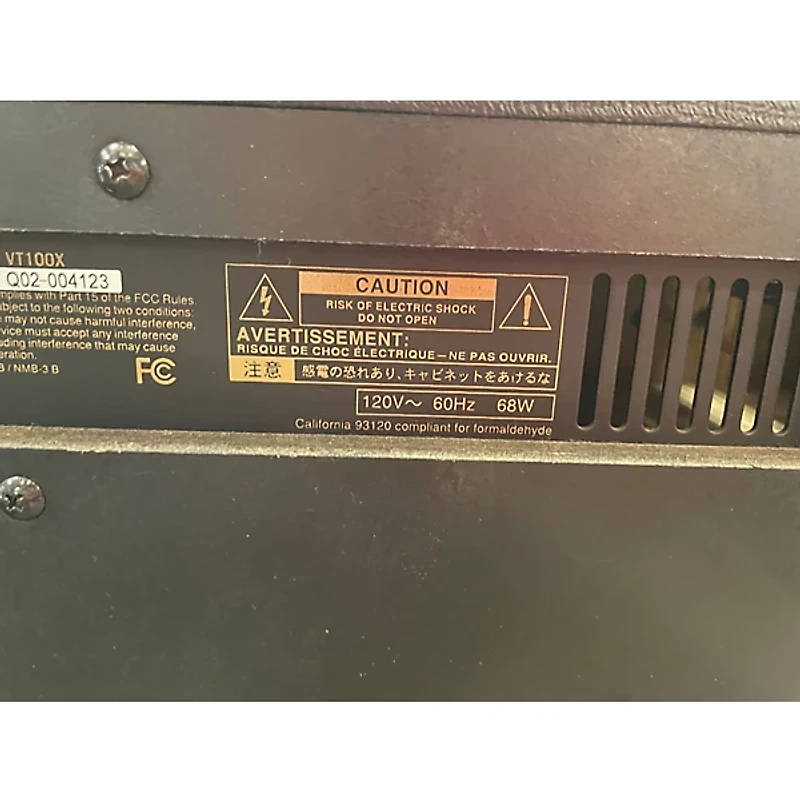 Used VOX Valvetronix VT100X 100W 1x12 Guitar Combo Amp