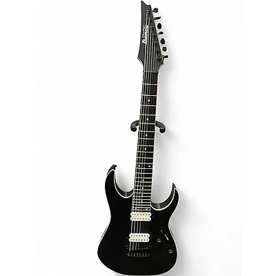 Used Ibanez rgr752ahbf Black Solid Body Electric Guitar